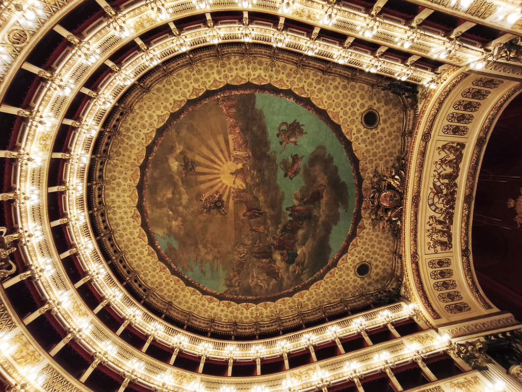 Napoli, Teatro San Carlo, velario