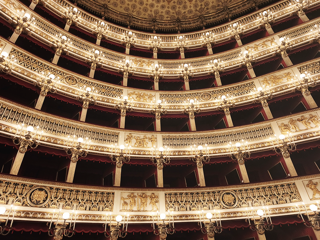 Napoli. Teatro San Carlo, palchi