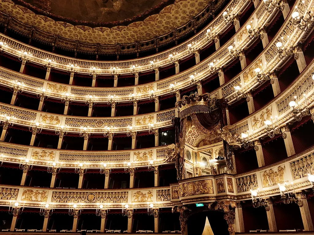 Napoli. Teatro San Carlo, palchi